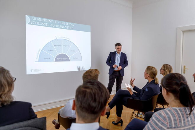 Lecture Scene - Competence Training for New Leaders